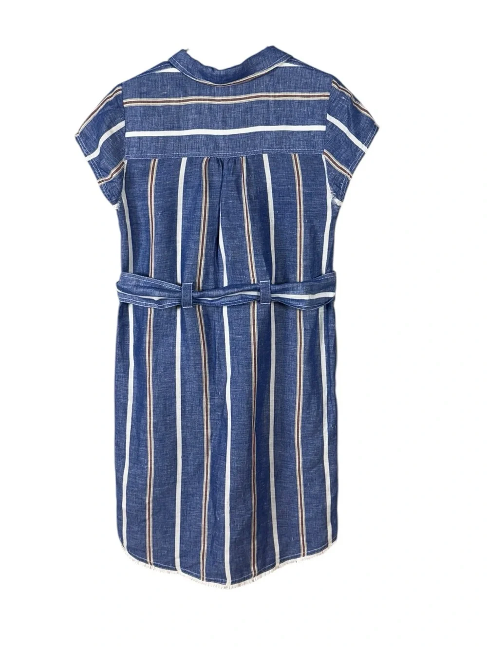 Anthropologie Pilcro Linen Dress Size 4 Coastal Resort Summer Indie Boho - Picture 4 of 8